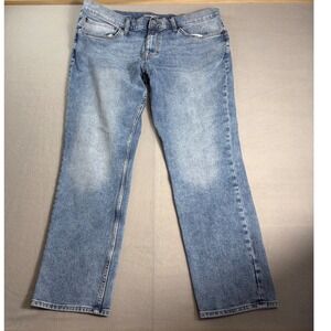 Goodfellow & Co Mens Skinny Total Flex 4-Way Stretch Blue Jeans 40x32 (Fits 28L)